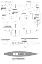Load image into Gallery viewer, 1930 America's Cup contender Shamrock V model plans