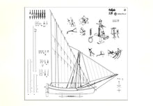 Load image into Gallery viewer, Traditional fishing boat Falkuša - 1:20 scale