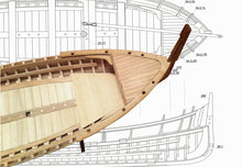 Load image into Gallery viewer, Traditional fishing boat Falkuša - 1:20 scale