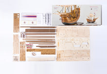 Load image into Gallery viewer, 16th Century Carrack - 1:59 scale