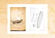 Load image into Gallery viewer, Picenian Monoreme Novilara 550 BC - 1:35 scale