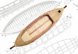 Traditional fishing boat Falkuša - 1:20 scale