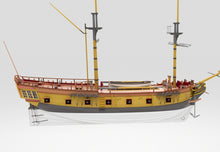 Load image into Gallery viewer, Great Lakes Snow HMS Ontario 1780 - 1:48 scale - includes pre-sewn sails.
