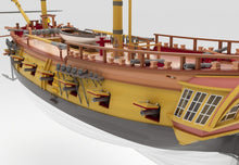 Load image into Gallery viewer, Great Lakes Snow HMS Ontario 1780 - 1:48 scale - includes pre-sewn sails.
