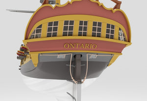 Great Lakes Snow HMS Ontario 1780 - 1:48 scale