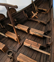 Load image into Gallery viewer, Viking Longship/Drakkar Model Forward
