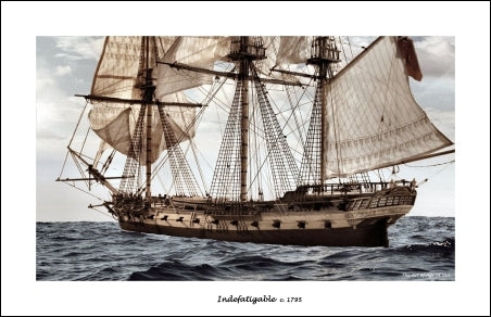 HMS Indefatigable c. 1795